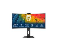 Philips 5000 series 34B1U5600CH/00 LED display 86,4 cm (34") 3440 x 1440 pixels Wide Quad HD LCD Noir
