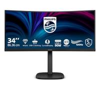 Philips Écran PC 3000 Series 34B2U3600C/00 34" 3440 x 1440 Wide Quad HD LCD Noir