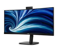 Philips 34B2U3600CH - 3000 Series - écran LED - incurvé - 34" - 3440 x 1440 WQHD @ 120 Hz - VA - 300 cd/m² - 3500:1 - HDR10 - 4 ms - HDMI, DisplayPort, USB-C - haut-parleurs - noir texturé Noir textur