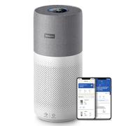 Philips 4000i Series Purificateur d'Air, Purifie les pièces jusqu'à 158 m², CADR (débit d'air pur) de 610 m³/h, Filtre HEPA et charbon actif, Connecté à l'application Philips Air+, Blanc (AC4236/10)