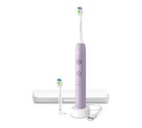 Philips Sonicare série 4100 - Brosse à dents électrique sonique, capteur de pression, 4 réglages, fonction EasyStart, SmarTimer, 21 jours d’autonomie, coloris lilas, modèle HX4042/47, [Nouveau]