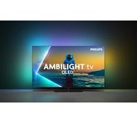 Philips 42OLED820 4K Ultra HD OLED AMBILIGHT TV 106 cm 42 Zoll - 4K UHD (3840 x 2160 Pixel), OLED, 144 Hz, HDMI 2.1, Bluetooth 5.2, LAN, Wi-Fi [Energieklasse G] (42OLED820/12)