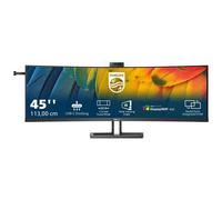 Philips 45B1U6900C - Écran LED - incurvé - 45" (44.5" visualisable) - 5120 x 1440 Dual Quad HD @ 75 Hz - VA - 450 cd/m² - 3000:1 - DisplayHDR 400 - 4 ms - 2xHDMI, DisplayPort, USB-C -...