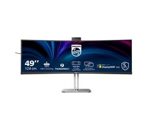Philips 49B2U6903CH/00, 124,5 cm (49'), 5120 x 1440 pixels, Dual QHD, LCD, 4 ms, Gris