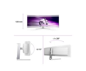 PHILIPS 49M2C8900L/00 48.8p QD-OLED 5120x1440 144Hz HDMI