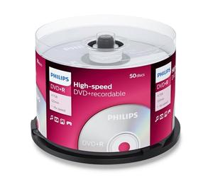 Philips - 50 x DVD+R - 4.7 Go 16x - spindle - support de stockage