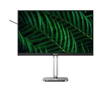Philips 27B2G5601 - Moniteur Quad HD 27 Pouces, réglable en Hauteur, Haut-parleurs, Adaptive Sync (2560x1440, 100 Hz, 2X HDMI 1.4, 1x DisplayPort 1.2, USB-C (100W PD), Hub USB, RJ45) Gris foncé