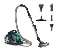 Philips Aspirateur sans sac FC9556/09 900 W télescopique métal Bleu G