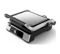 Philips Contact Grill - Température réglable. Grande surface de cuisson et Puissance élevée. Plaques Antiadhésives Amovibles et bac récolteur de graisses. (HD6301/90)