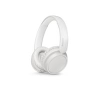 Philips Casque Bluetooth supra-aural TAH5209WT/00, 65h, basses dynamiques, Blanc