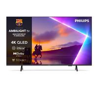 Philips 50PUS8550 - Classe de diagonale 50" TV LCD rétro-éclairée par LED - QLED - Smart TV - TITAN OS - 4K UHD (2160p) 3840 x 2160 - HDR - noir mat