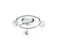 Philips - 532291116 - Plafonnier LED spirale Cypress Aluminium