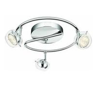 Philips - 532291116 - Plafonnier LED spirale Cypress Aluminium Transparent G