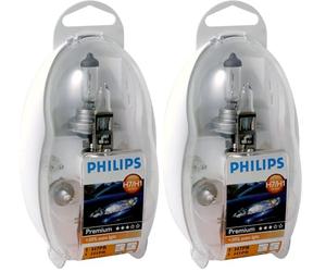 Philips 55475EKKM Boîte d'ampoules de rechange Easy Kit H1 / H7 (Lot de 2)