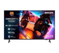 Philips 55MLED910 - Classe de diagonale 55' TV LCD rétro-éclairée par LED - QLED - Smart TV - TITAN OS - 4K UHD (2160p) 3840 x 2160 - HDR - Quantum Dot, Mini-LED - noir