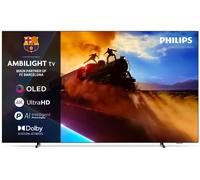 TV OLED Philips 55OLED760 139 cm 4K UHD Ambilight 2025 Gris métal CD