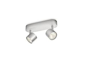 Philips 562424816 Star Spot LED 2 Lampes Aluminium Métallique