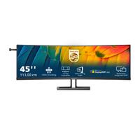 Philips 6000 series 45B1U6900C/00, 113 cm (44.5'), 5120 x 1440 pixels, UltraWide Dual Quad HD, LED, 4 ms, Noir