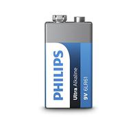 PHILIPS 6LR61E1B/10 - Ultra Alkaline Batterie - 9 V - Bleu