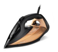 Philips Fer à vapeur Série 7000 DST7040/80 - 2800W, Effet pressing 250 g, 50 g/min, Noir/Or