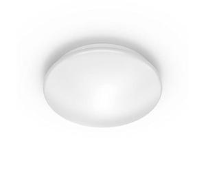 Philips 75049700 Mauve, plafonnier LED 12W, carré, Blanc Chaud 2700K, Aluminium