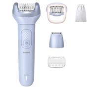 Philips 8000 Series Epilator Series 8000 Bre711/00 Épilateur Sans Fil 100 % Étanche Bleu
