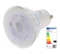 Philips Corepro Ledspot Ampoule Led Blanc Chaud 2700 K 3,1 W Gu10 argent