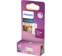 Philips 8720169300576 LED CEE F (A - G) G4 culot à ergots 2.1 W = 20 W blanc chaud (Ø x H) 1.5 cm x 40 mm 1 pc(s)