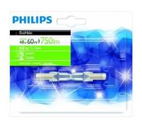 Philips 924587044220 EcoHalo Crayon R7s 78 mm 48 W 1BL/10 Ampoules à Economie d'énergie 230V