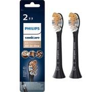 Philips A3 Premium Tout-en-un HX9092/11 Lot de 2 + noir + têtes de brosse soniques