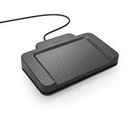 Philips ACC2320 Pédale de Commande, USB Interrupteur à Pied Design 3 Pédale, Plug et Play, sans Logiciel, Anthracite