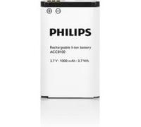 Philips Batterie rechargeable pour dictaphone ACC8100 – Li‑Ion 1000 mAh – pour Pocket Memo DPM8000