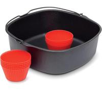 Philips Accessoire pour Airfryer HD9945/01 Kit cuisson, format XL