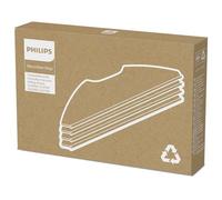 PHILIPS Homerun Aspirateur et Robot Laveur 7000 Original Mopp Pads. 4 Chiffons en Microfibre lavables et réutilisables. Compatible avec : XU7100/01, XU7100/02, XU7000/01, XU7000/02. (XV1430/00)