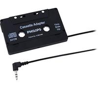 Philips Adaptateur Cassette Universel avec Prise Audio 3,5 mm, Noir