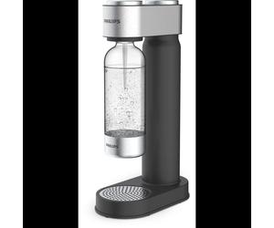 Philips ADD4902BK/10 Carbonateur Plastique Noir, Bouteille 1L PET, Dimensions 124.5 x 239.5 x 423.5 mm