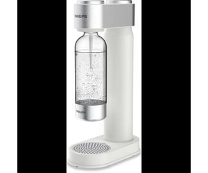 Philips ADD4902WH/10 Carbonateur Plastique Blanc, Bouteille PET 1L incluse, Dimensions 124.5 x 239.5 x 423.5 mm