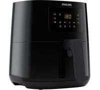 Philips Airfryer Compact 3000 Series, Friteuse à air chaud, 0.8 kg, Écran tactile, Économie d'énergie, Noir (HD9252/90)