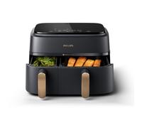 Philips Airfryer NA352 00 Dual Basket 9L 2750W black copper (NA352/00)