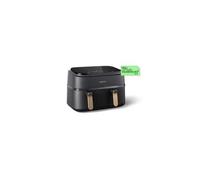 Philips Airfryer NA352 00 Dual Basket 9L 2750W black copper (NA352/00)