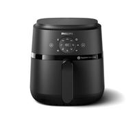 PHILIPS Airfryer série 2000 4.2L - 1500W, Technologie RapidAir, Écran tactile digital, 13 options de cuisson, 9 fonctions préréglées, Jusqu'à 90% de matières grasses en moins, Noir (NA229/00)