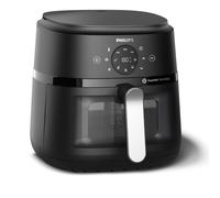 Philips Airfryer Série 2000 NA231/00 6.2L, 1700W, Technologie Rapid Air, 13 programmes, 60-200°C, Minuteur 60 min, Cuve amovible, Écran tactile.