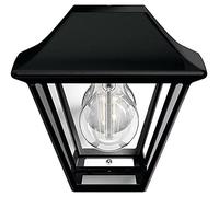 Philips – Demi applique murale extérieure Alpenglow – nécessite une ampoule E27 max 60W – Noir