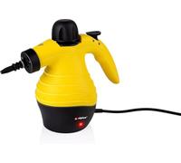 alpina Nettoyeur à vapeur manuel - compact & portable - tue les bactéries - avec 10 accessoires - 1050 watts