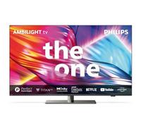 Philips Ambilight 48OLED809 Smart TV OLED 4K - Écran 48 Pouces, Plate-Forme P5 AI Perfect Picture Ultra HD, Google TV, Dolby Vision et Son Dolby Atmos, Fonctionne avec Alexa et Google Assistant