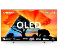Philips Ambilight 55OLED759 Smart TV OLED 4K - Écran 55 Pouces, Plate-Forme P5 AI Perfect Picture Ultra HD, Titan OS, Dolby Vision et Son Dolby Atmos, Fonctionne avec Alexa et Google Assistant