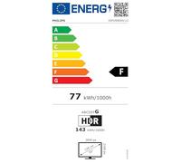 Philips Ambilight 55PUS8600 4K QLED Smart TV, écran de 55 ", avec moteur P5 Perfect Picture Engine Ultra HD, Titan OS, Dolby Vision et Dolby Atmos