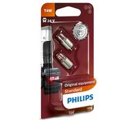 Philips Ampoule secondaire T4W 24V/4W BA9S – 2 pièces