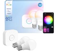 Philips Hue Essential Lot de 2 ampoules E27 806 lumens