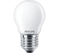 Philips Ampoule flamme dépolie à filament 25 W P45 E27